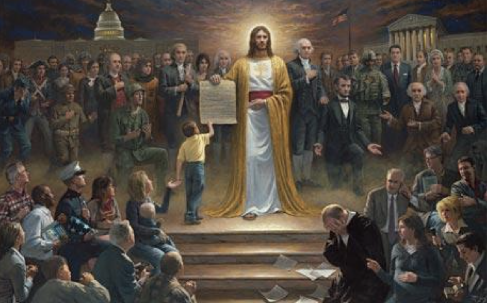 The God of the United States is Jesus Christ.